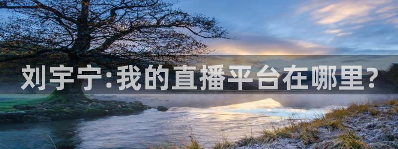 51视频在线直播nba：刘宇宁:我的直播平台在哪里?